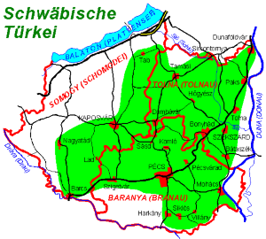 Térkép / Karte