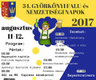 györkönyi falunap plakát